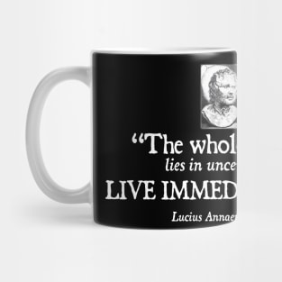 Seneca Stoic quote Mug